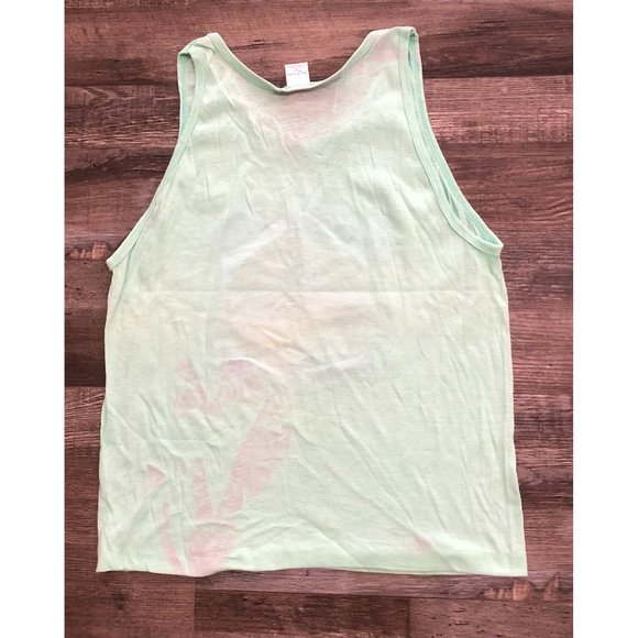 Corona Beach Club La Cerveza Mas Fina Adult Small Blue Tank Top Shirt - Picture 3 of 6